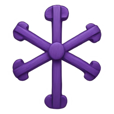 Croix avec un pouce sticker