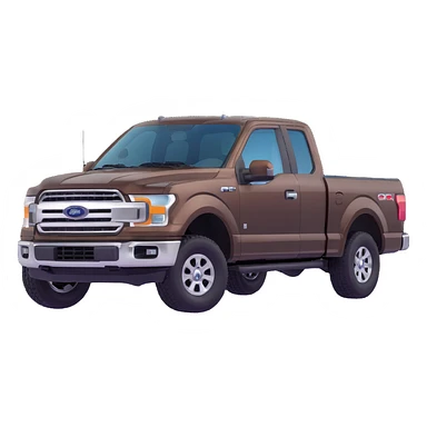 Ford F-150 pickup truck sticker