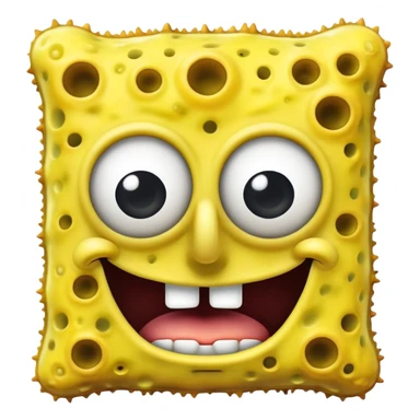Freak sponge bob sticker