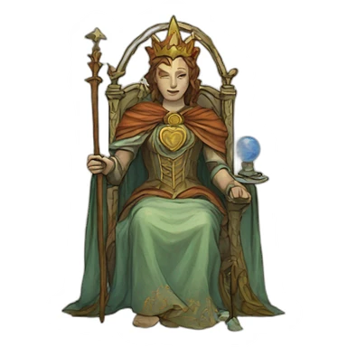 carta de tarot sticker