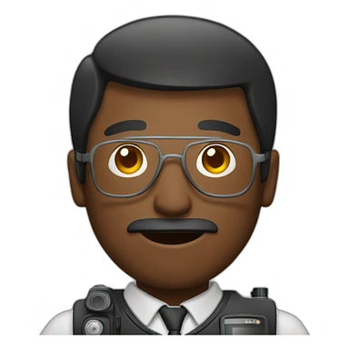 man with camera sticker