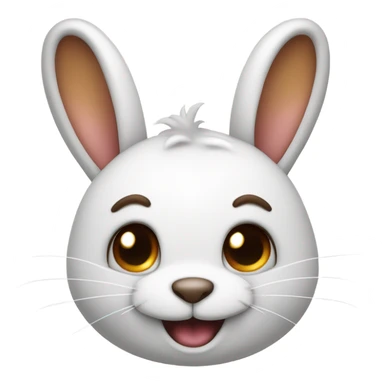 happy bunny sticker