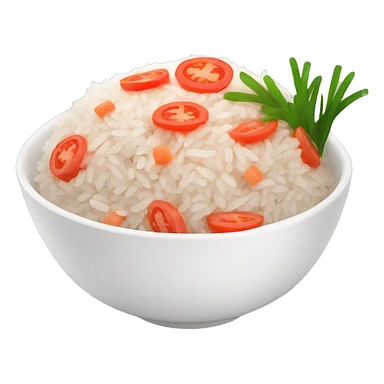 rice with tomato and surimi sticker