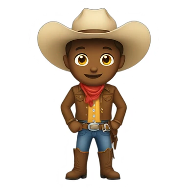 cowboy emoji Sticker sticker