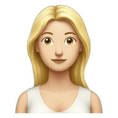 white woman meditate awaken sticker