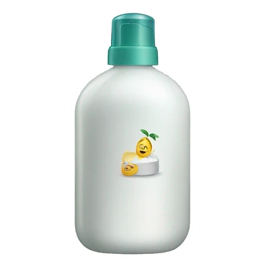 bottle of hair conditioner sticker