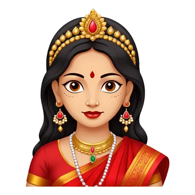 मॉं दुर्गा देवी सिंह के साथ sticker