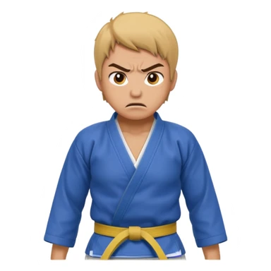 angry judo sticker