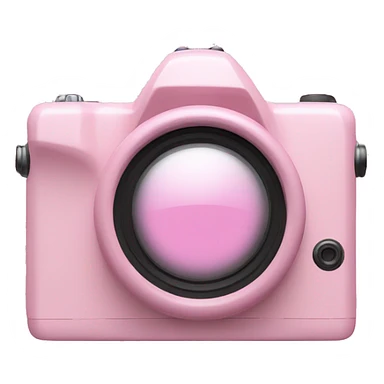 Baby pink digital camera  sticker