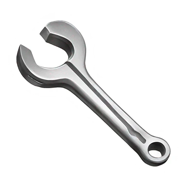 wrench on book sticker