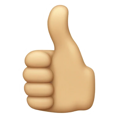a girl with blonde ponytail thumbs up  sticker