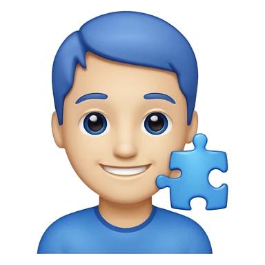 Autistic emoji sticker