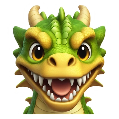 A captivating illustration of a dragon in the style of Drake's "Yes" . The dragon, with a fierce yet playful expression, is seen giving the "yes" gesture with its claw. sticker