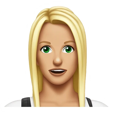 Britney Spears confused sticker