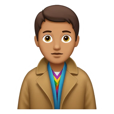 joseph in coat of many colors in bible times sticker