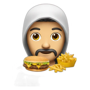 Ramzan Kadirov McDonald's sticker