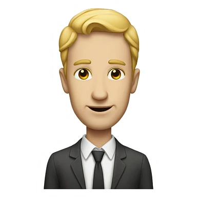 Very Tall whiteman sticker