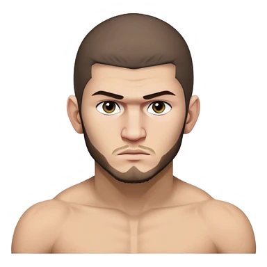 Ufc fighter khabib nurmagomedov sticker