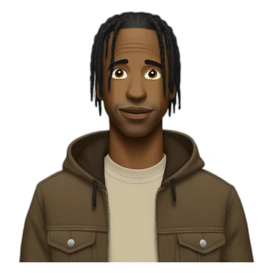 Travis Scott fâche sticker