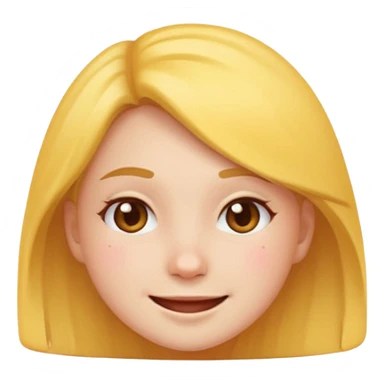 girl emoji with pimple sticker