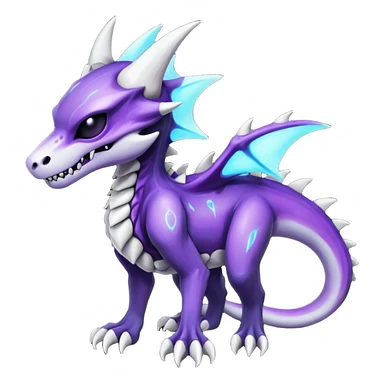 Shiny Bioluminescent Evil Glowing Ethereal Eldritch Marowak-Duskull-Darkdramon-fusion sticker