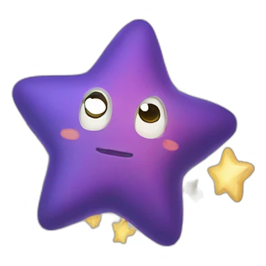 falling star sticker