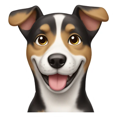 Smiling dog  sticker
