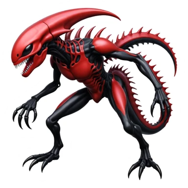 Venom-Xenomorph-Darkrai-Genesect-fusion  sticker