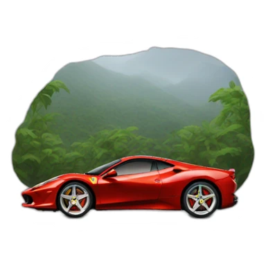 Une ferrari sticker