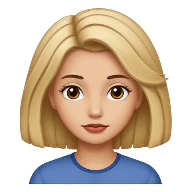 Girl hair done  sticker