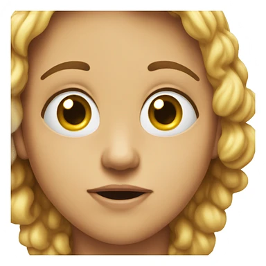 Drool emoji but with heart eyes from the heart eyes emoji  sticker