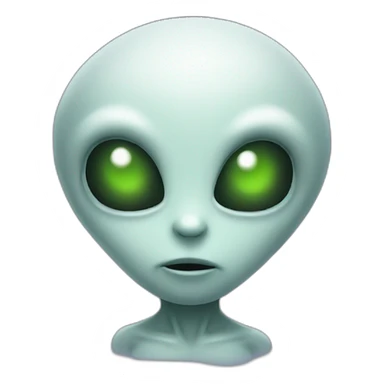 Alien cute sticker