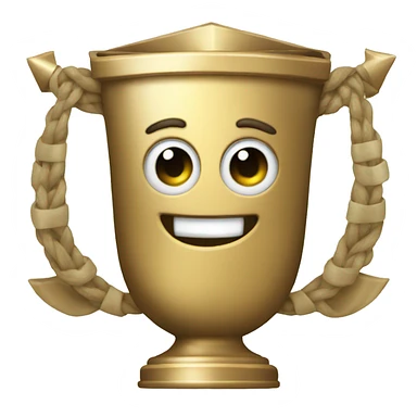 Ship holding a trophy sticker