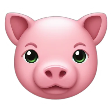 puma logo pig sticker