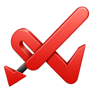 red checkmark sticker