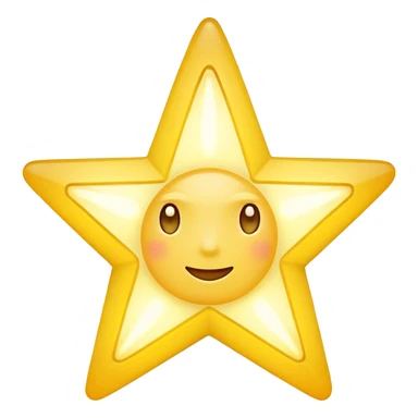 bintang kuning sticker