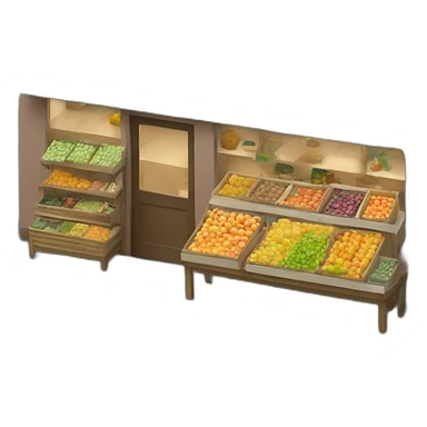 market store sticker