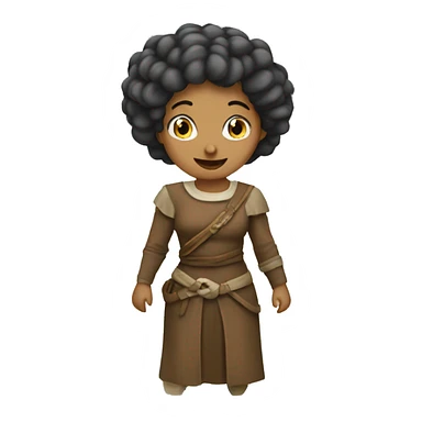 Fantay medieva lady sticker