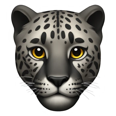 panthere noir sticker