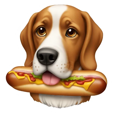 dog teacher hot dog sticker
