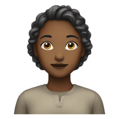 Girl with horizon sticker