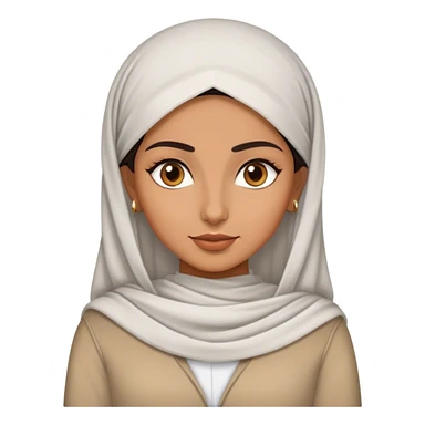 Middle Eastern modern woman sticker