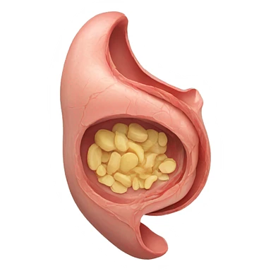 stomach anatomy sticker