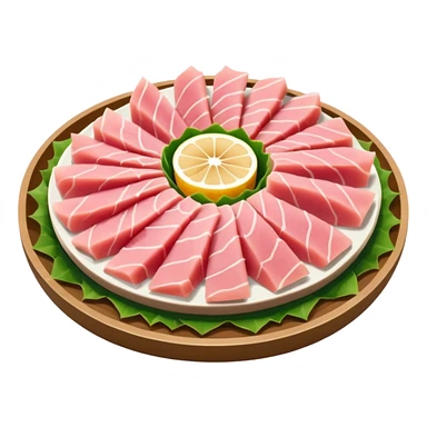 light pink sashimi  sticker