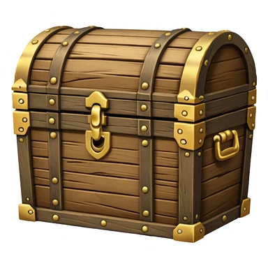 Treasure chest sticker