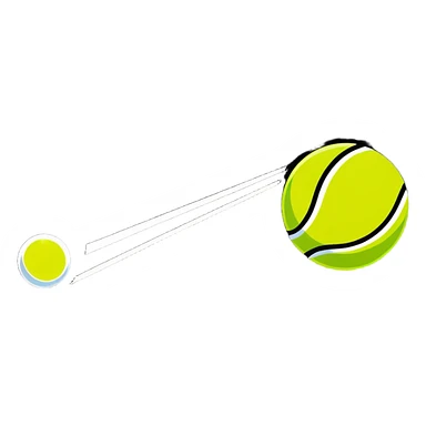 Tennis sticker