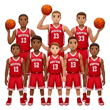 University of Houston basketball  sticker