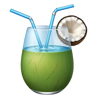 Coconut water sticker