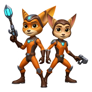 Ratchet et clans sticker