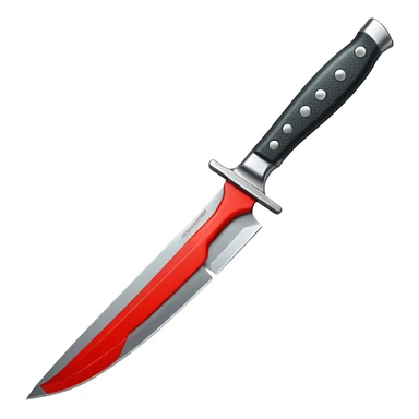 knife pointing  sticker